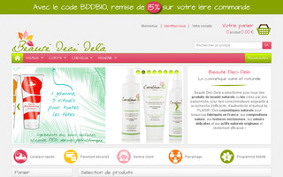 beaute-decidela.fr website preview