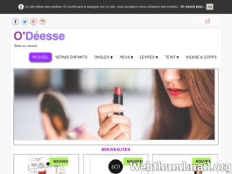 odeesse.fr website preview