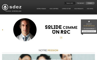 sdez.fr website preview