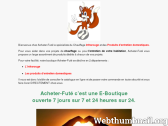 acheter-fute.eu website preview