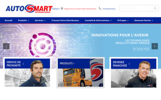 autosmart.fr website preview
