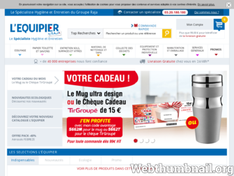 lequipier.com website preview