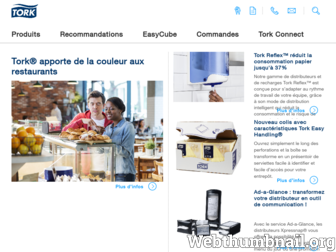 tork.fr website preview