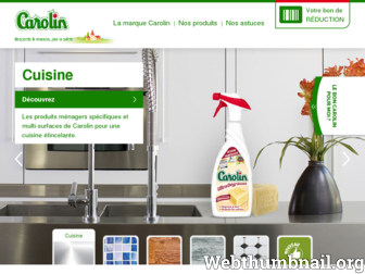 carolin.com website preview