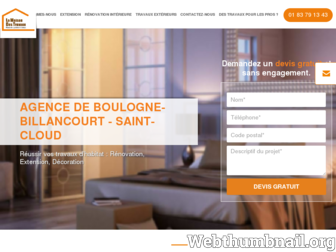 boulognebillancourt.lamaisondestravaux.com website preview