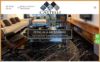 maison-castelli.com website preview