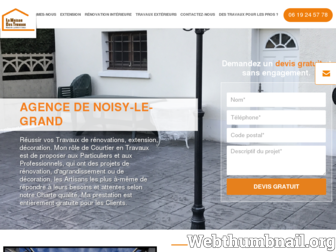 noisylegrand.lamaisondestravaux.com website preview