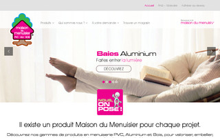 maisondumenuisier.fr website preview