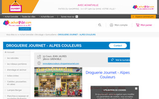 alpescouleurs-drogueriejournet.com website preview