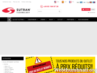 sutrantechnology.fr website preview