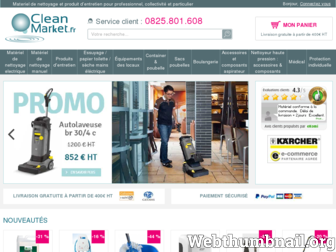 clean-market.com website preview
