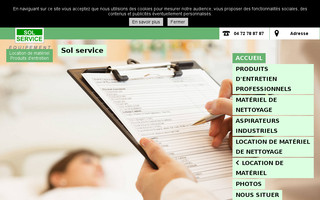 sol-service-venissieux.fr website preview