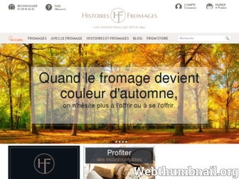 histoiresetfromages.fr website preview