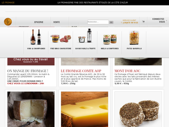 lefromage.fr website preview