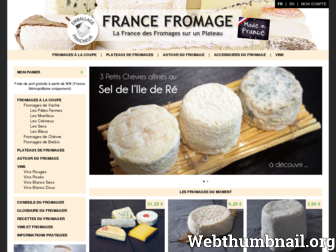 france-fromage.com website preview