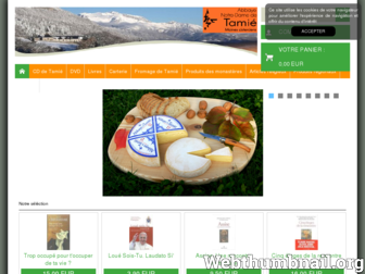 e-abbaye-tamie.com website preview