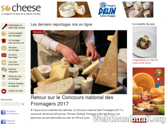 socheese.fr website preview