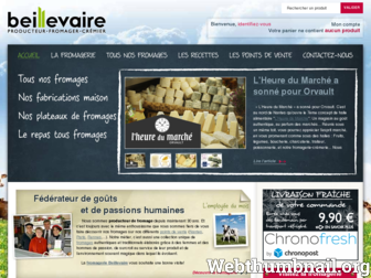 fromagerie-beillevaire.com website preview
