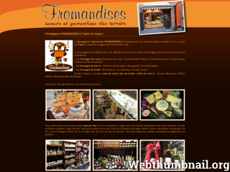fromandises.fr website preview