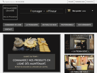fromagerie-lemarie.com website preview