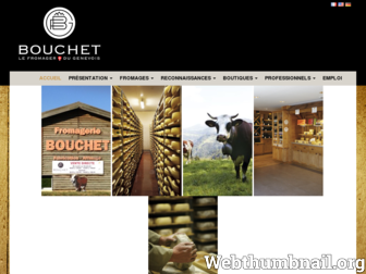 fromageriebouchet.com website preview