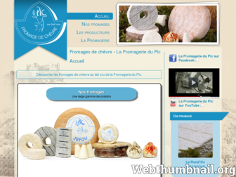 fromages-de-chevre.fr website preview