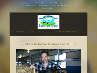 fromageriedupieddevent.com website preview