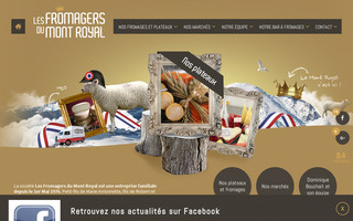 fromagers-mont-royal.com website preview