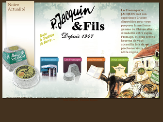 fromagerie-jacquin.com website preview