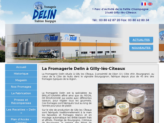fromagerie-delin.com website preview