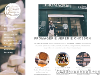 fromageriejeremiechosson.fr website preview