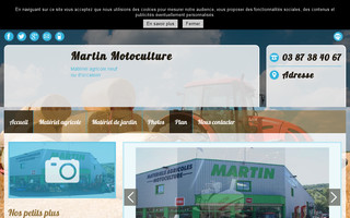 martin-materiel-agricole-motoculture.fr website preview