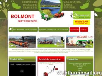 bolmont.fr website preview