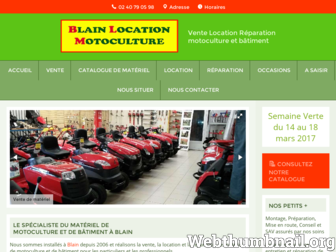 blain-location-motoculture.fr website preview