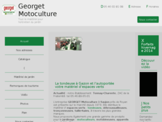 georget-motoculture.fr website preview