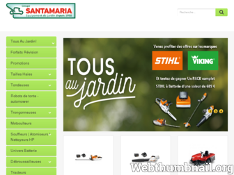 santamaria-motoculture.fr website preview