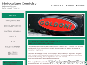 motoculture-comtoise.com website preview