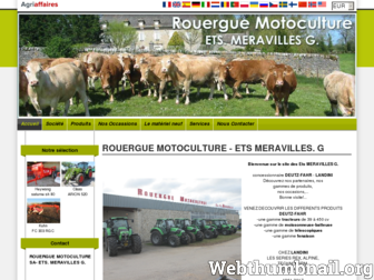rouergue-motoculture.com website preview