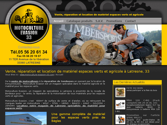 motoculture-evasion-33.com website preview