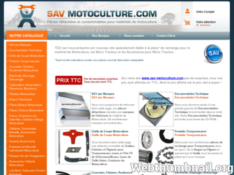 sav-motoculture.com website preview