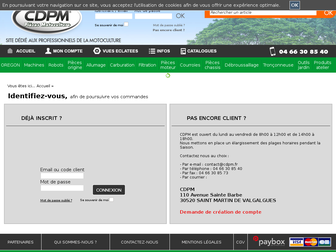 commande.cdpm.fr website preview