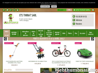 thiriatjp.com website preview