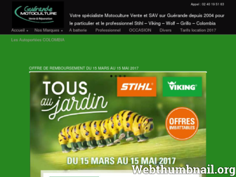 guerandemotoculture.fr website preview