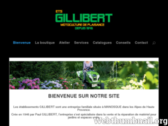 gillibert-motoculture.com website preview