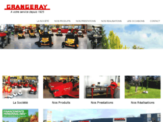 grangeray.com website preview