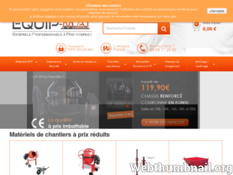 equip-mat.fr website preview