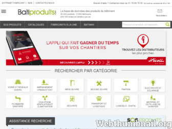 batiproduits.com website preview