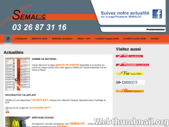 sn-semaloc.com website preview