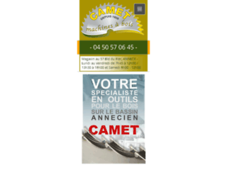 camet-machines-a-bois.fr website preview