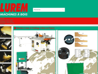 lurem-machines-bois.com website preview